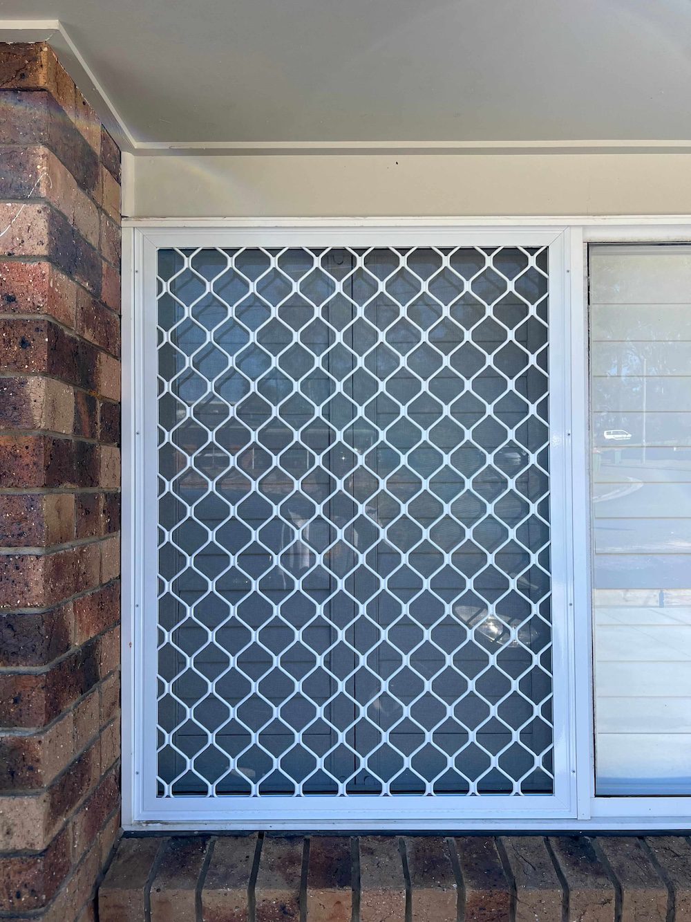 Diamond Grille Window Install Hillcrest - A.Crook Security & Blinds